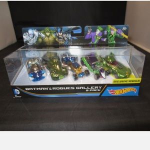Mattel Hot Wheels Batman & Rogues Gallery 5-Pack